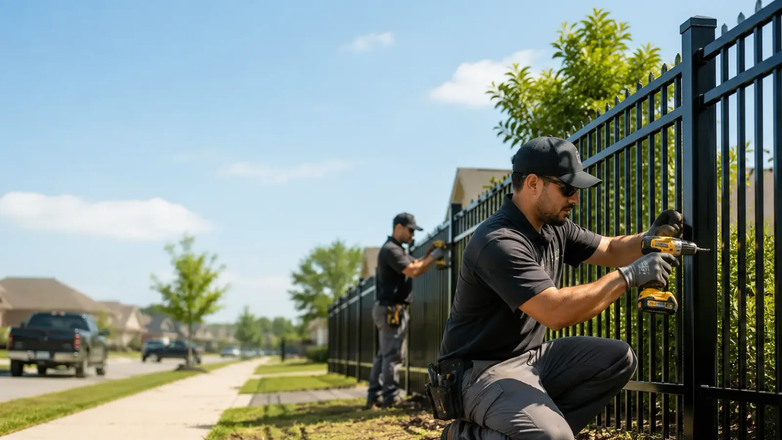 Metal Fence Installation in Haskins, OH